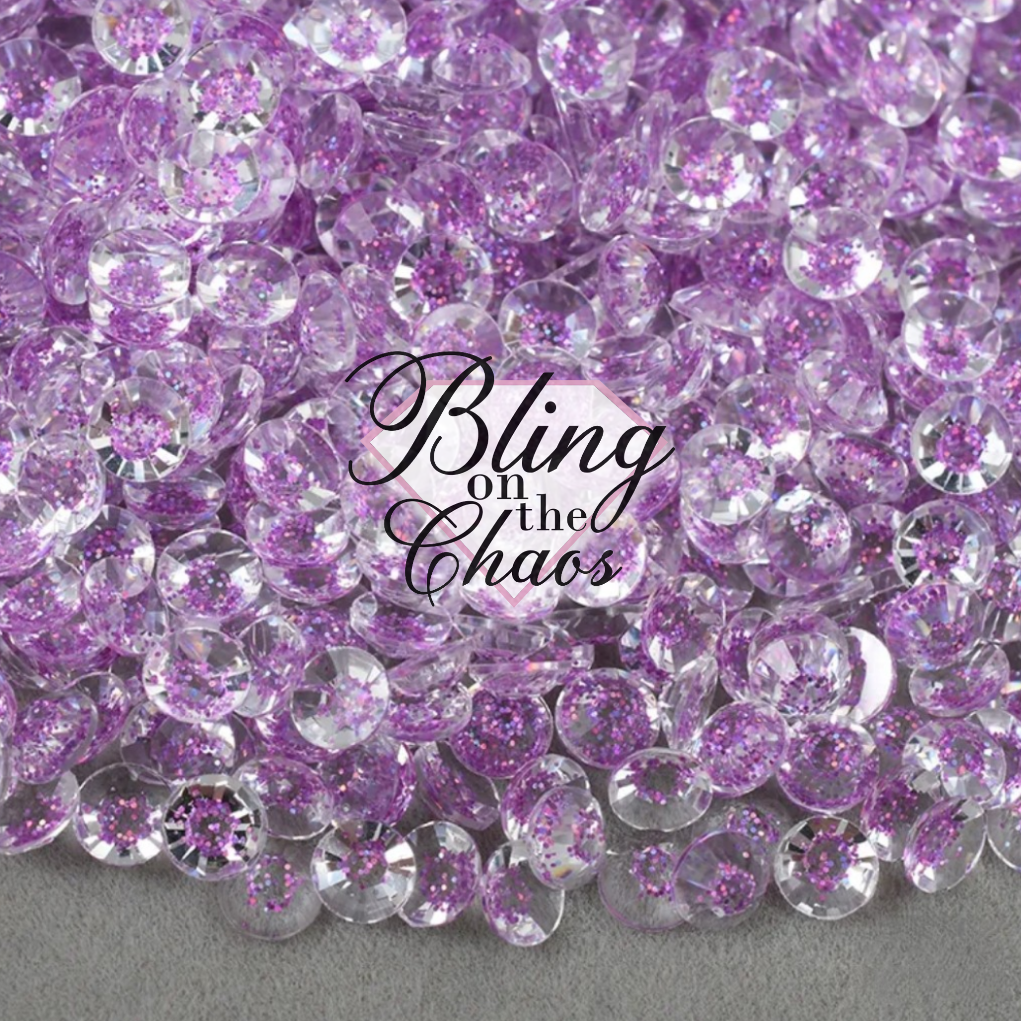 Starry Glitter Resin Rhinestones – Bling on the Chaos