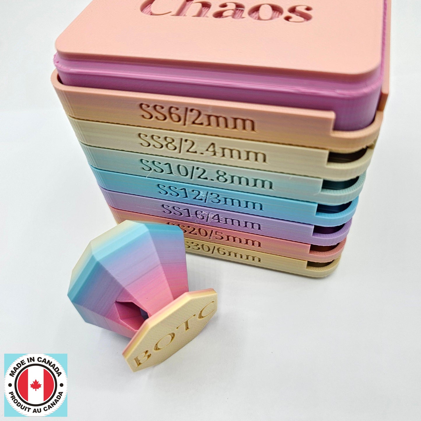 Ombre Diamond Single Glue Stand & Bottle-Bling on the Chaos