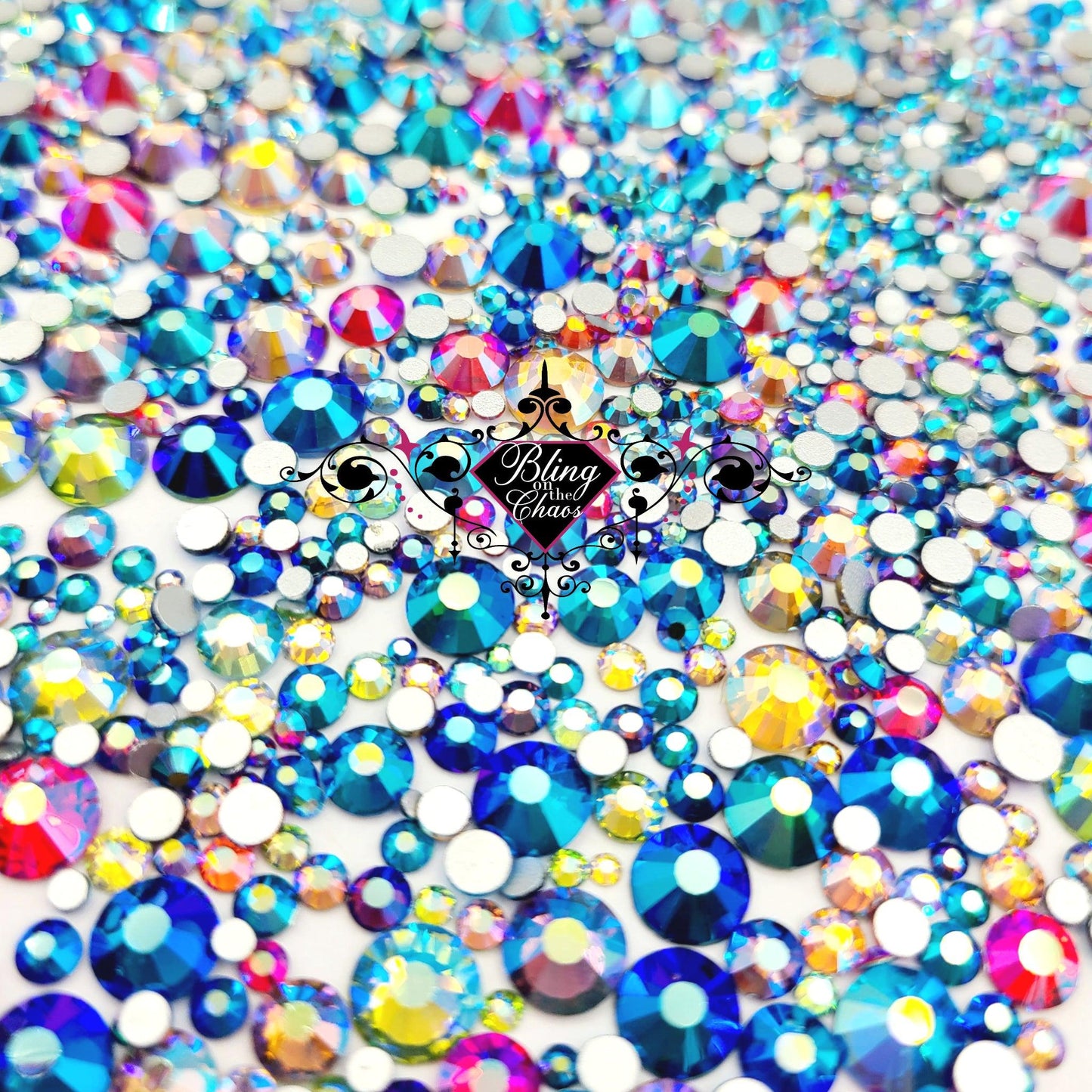 AB Colour Fill Pack Rhinestones-Bling on the Chaos