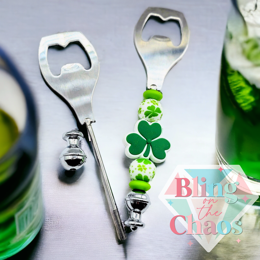 Beadable Bottle Opener-Bling on the Chaos