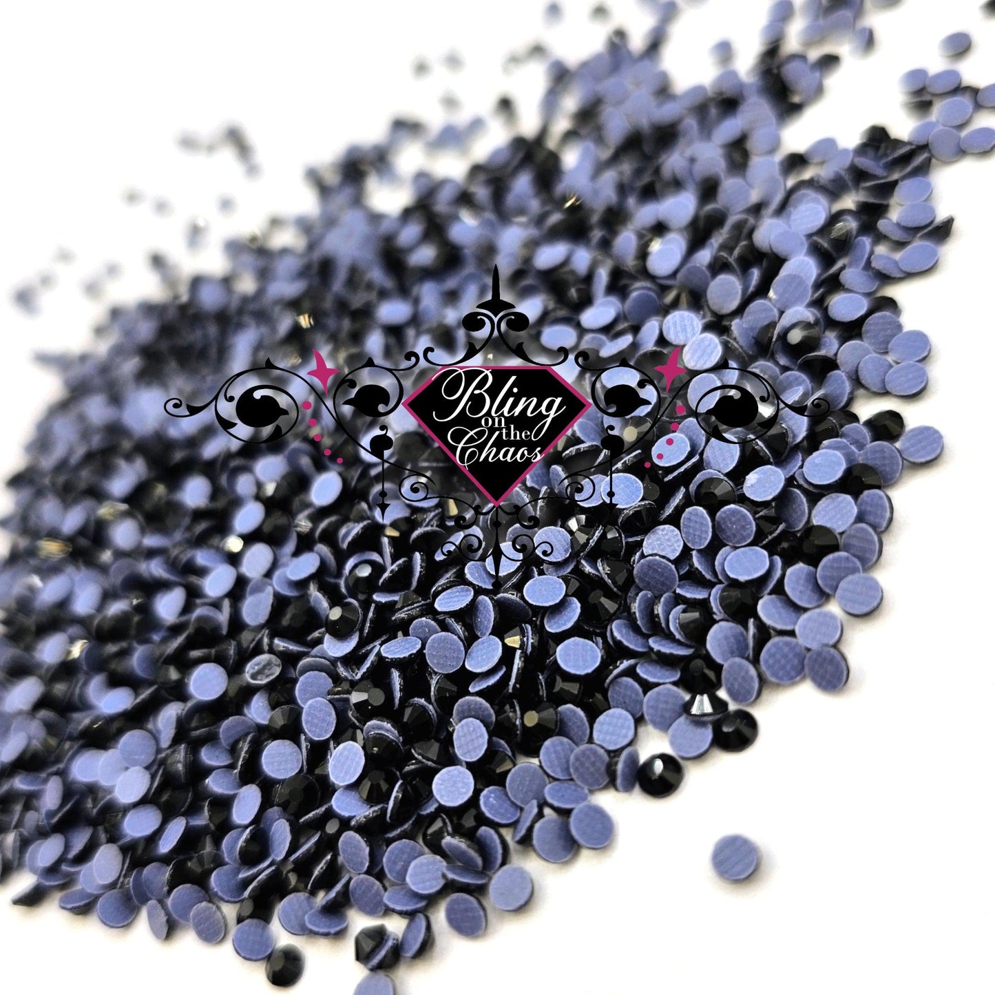 Black Hotfix Rhinestones-Bling on the Chaos