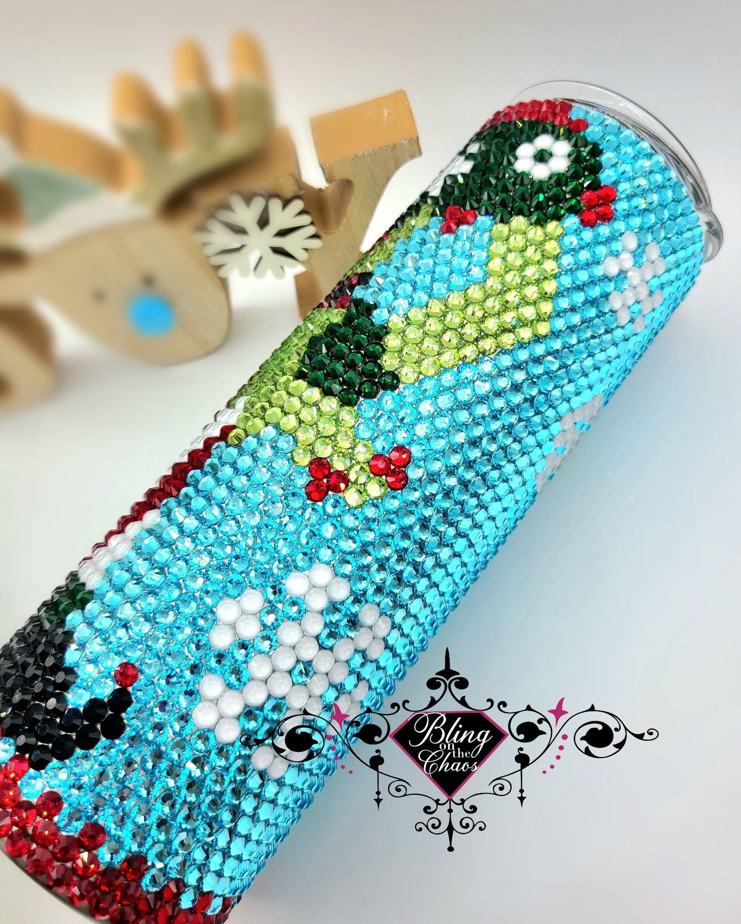 Holiday Elf SS16 Honeycomb Pattern-Template-Bling on the Chaos