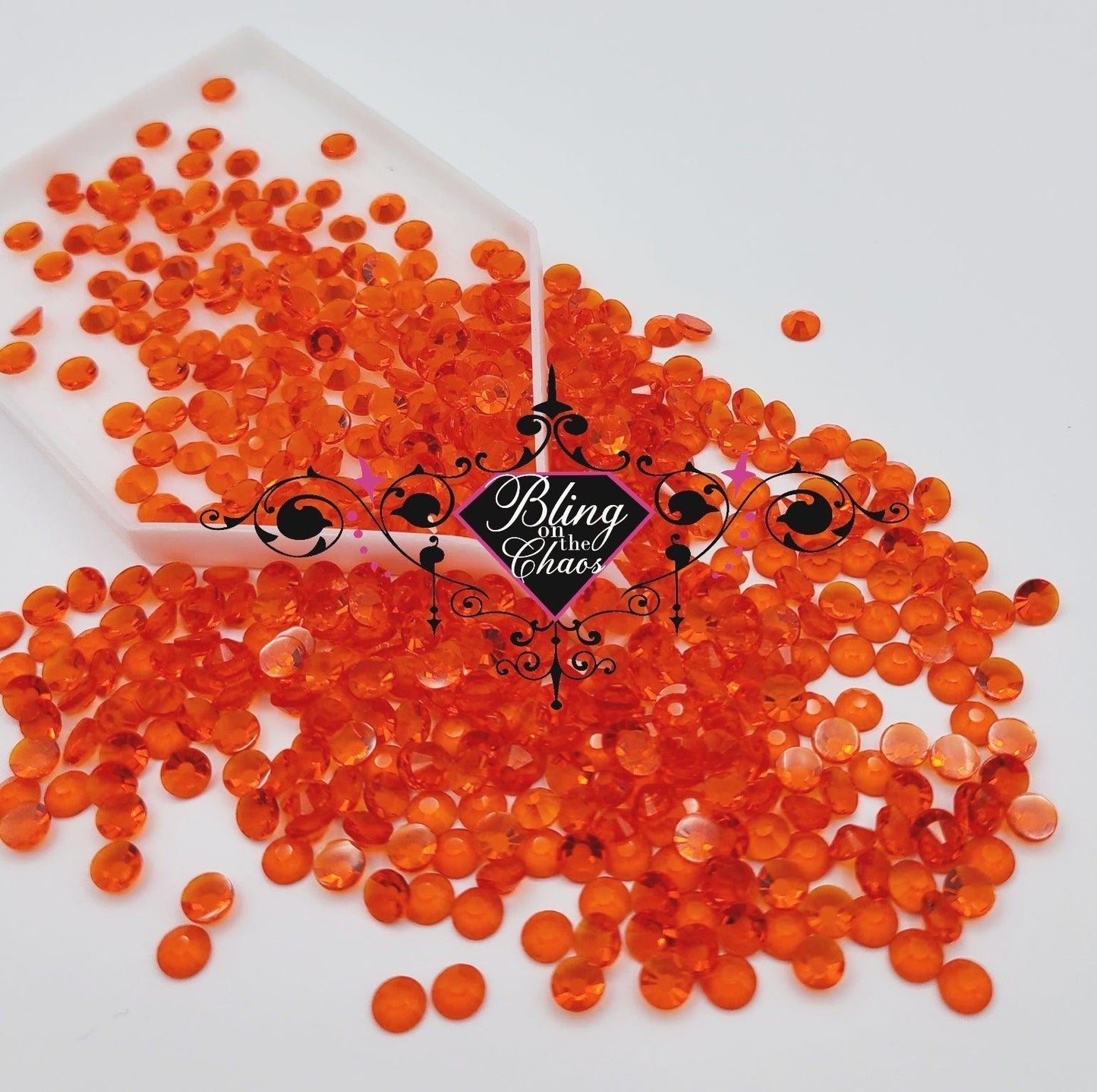 Hyacinth Transparent Rhinestone-Glass Rhinestones-Bling on the Chaos