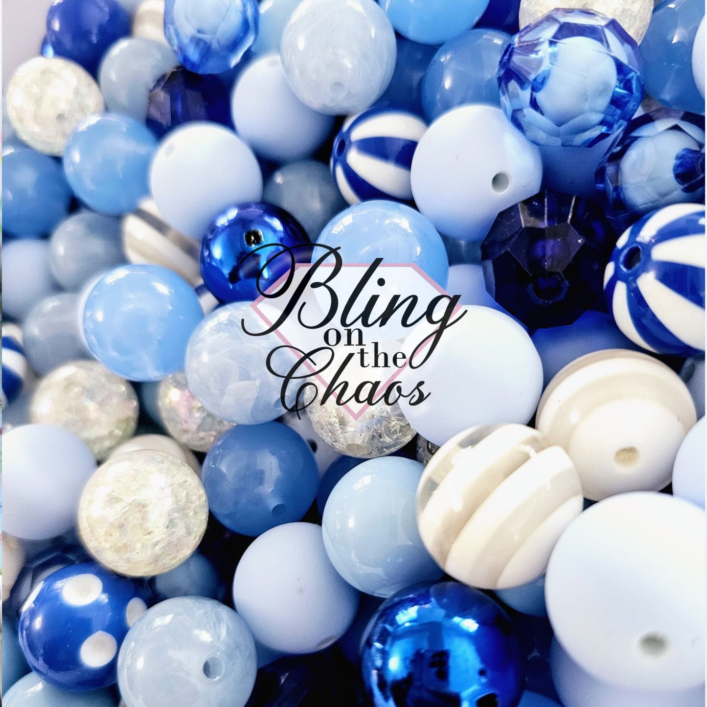 It's A Boy Bubblegum 20mm-Bling on the Chaos