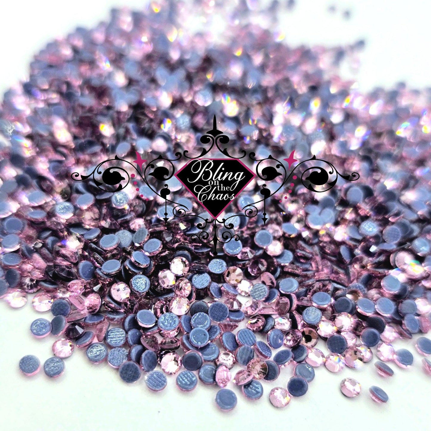 Light Rose Hotfix Rhinestones-Bling on the Chaos