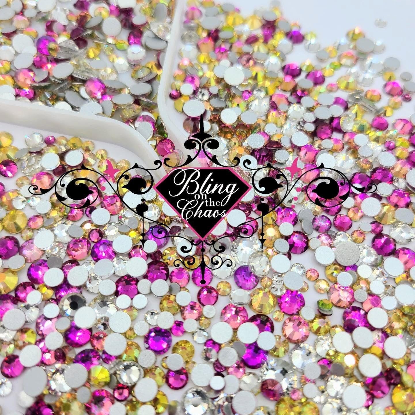 Loose Lips Specialty Mix-Glass Rhinestones-Bling on the Chaos