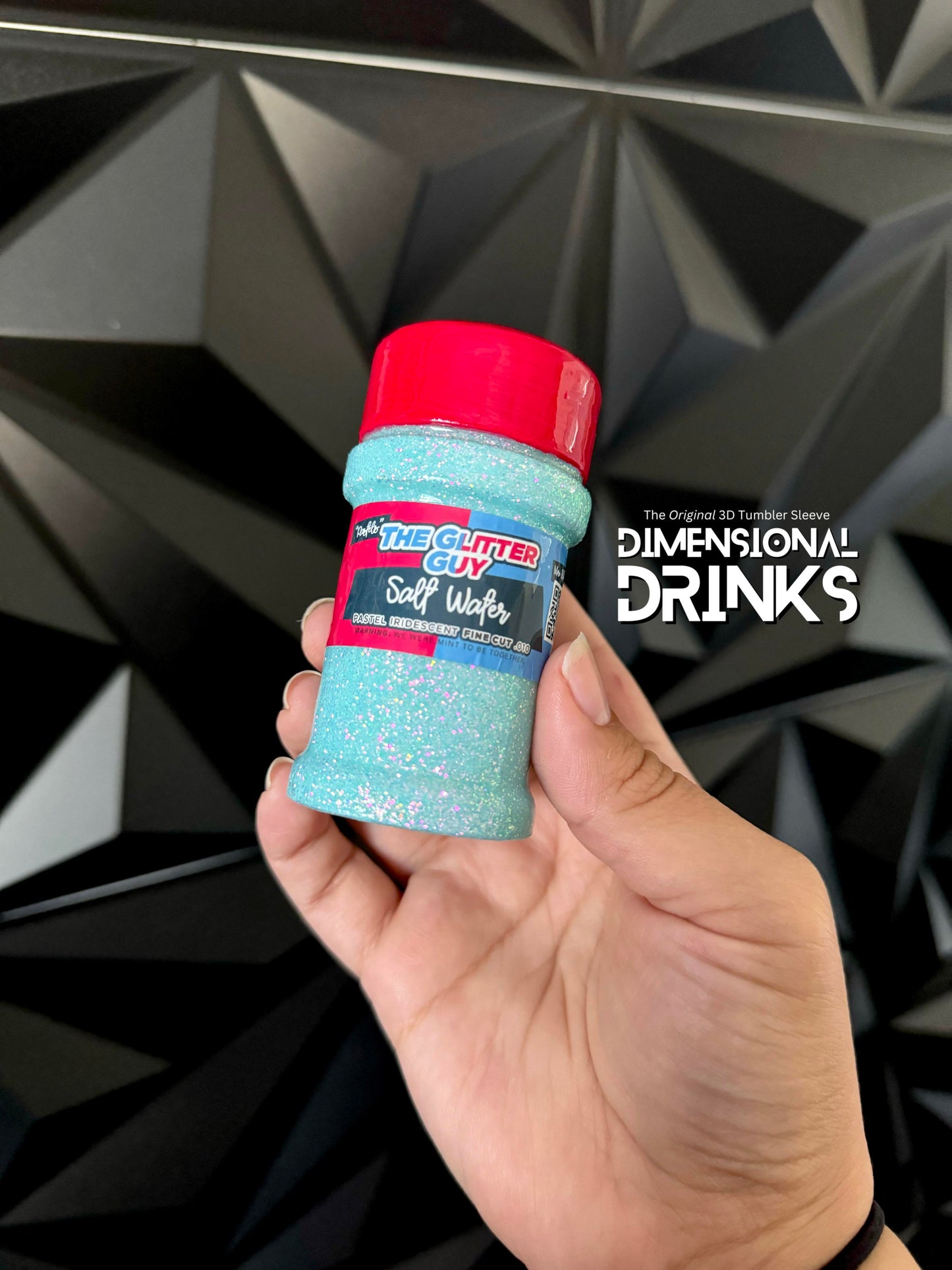 Mini Glitter Bottle Sleeve-Bling on the Chaos