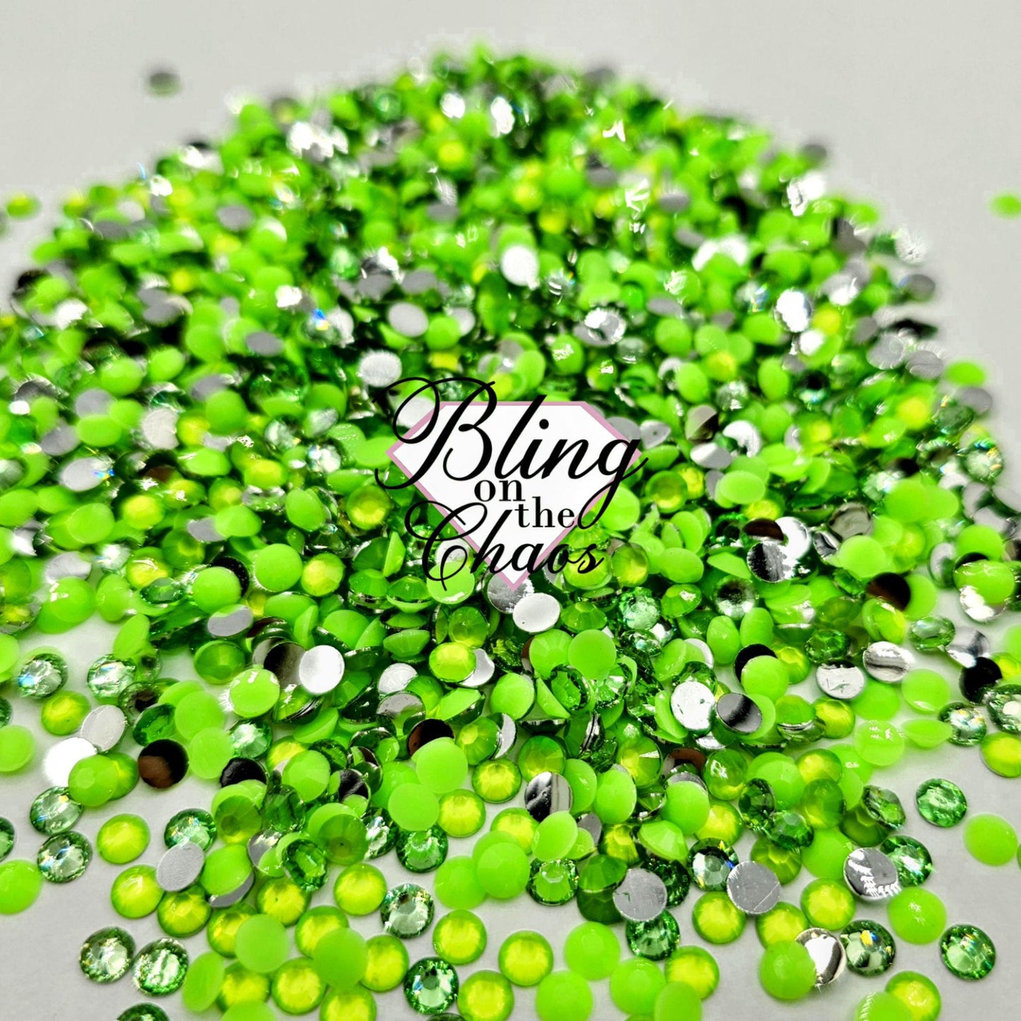 Monochrome Neon Resin Mix!-Bling on the Chaos