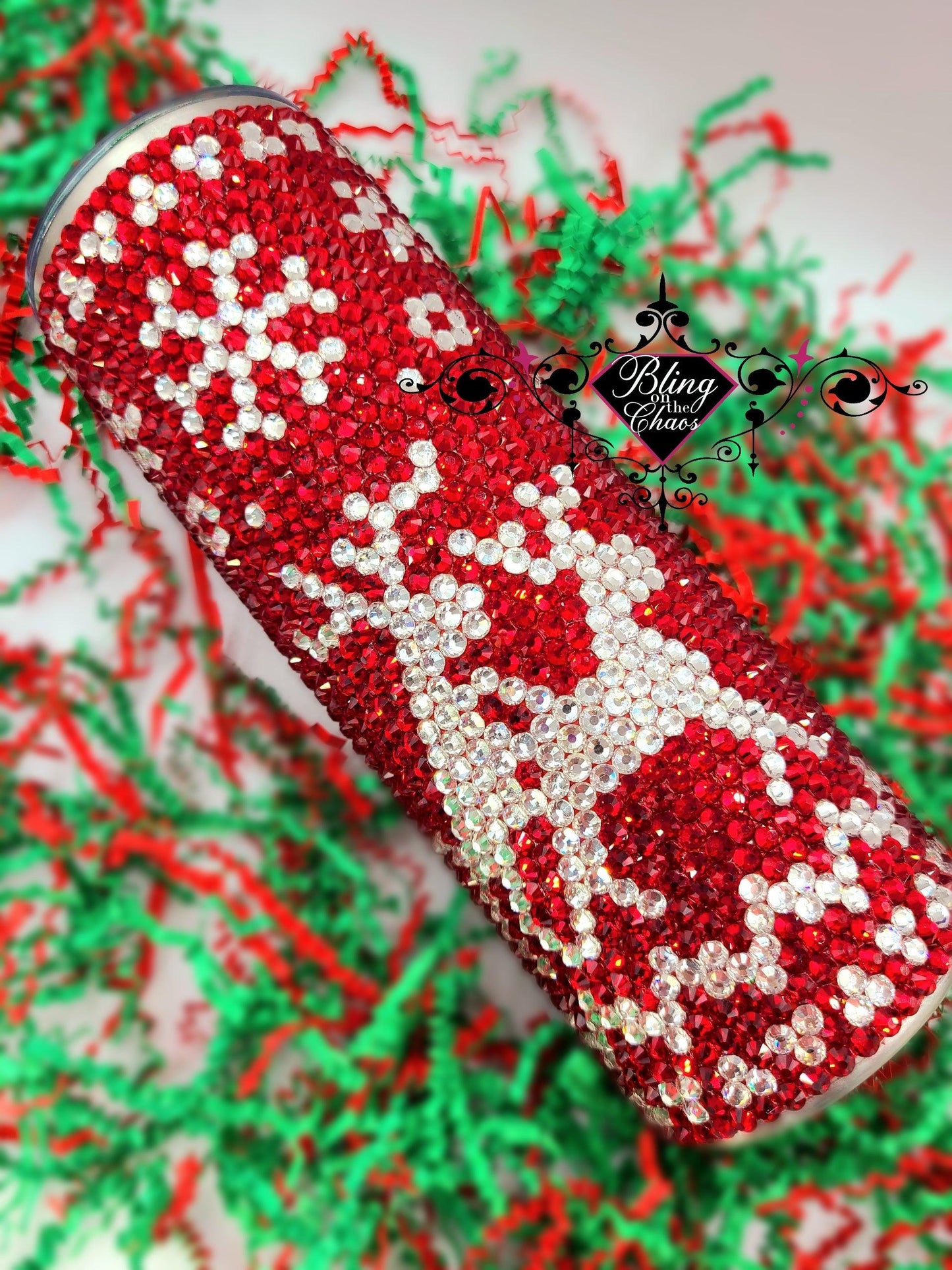 Naughty Reindeer SS20 Honeycomb Pattern Siam Colourway-Template-Bling on the Chaos