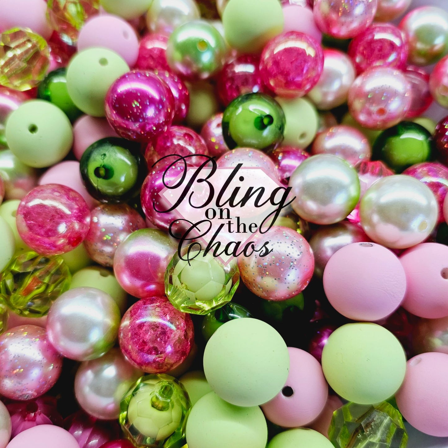 Pink Fandango Bubblegum 20mm-Bling on the Chaos