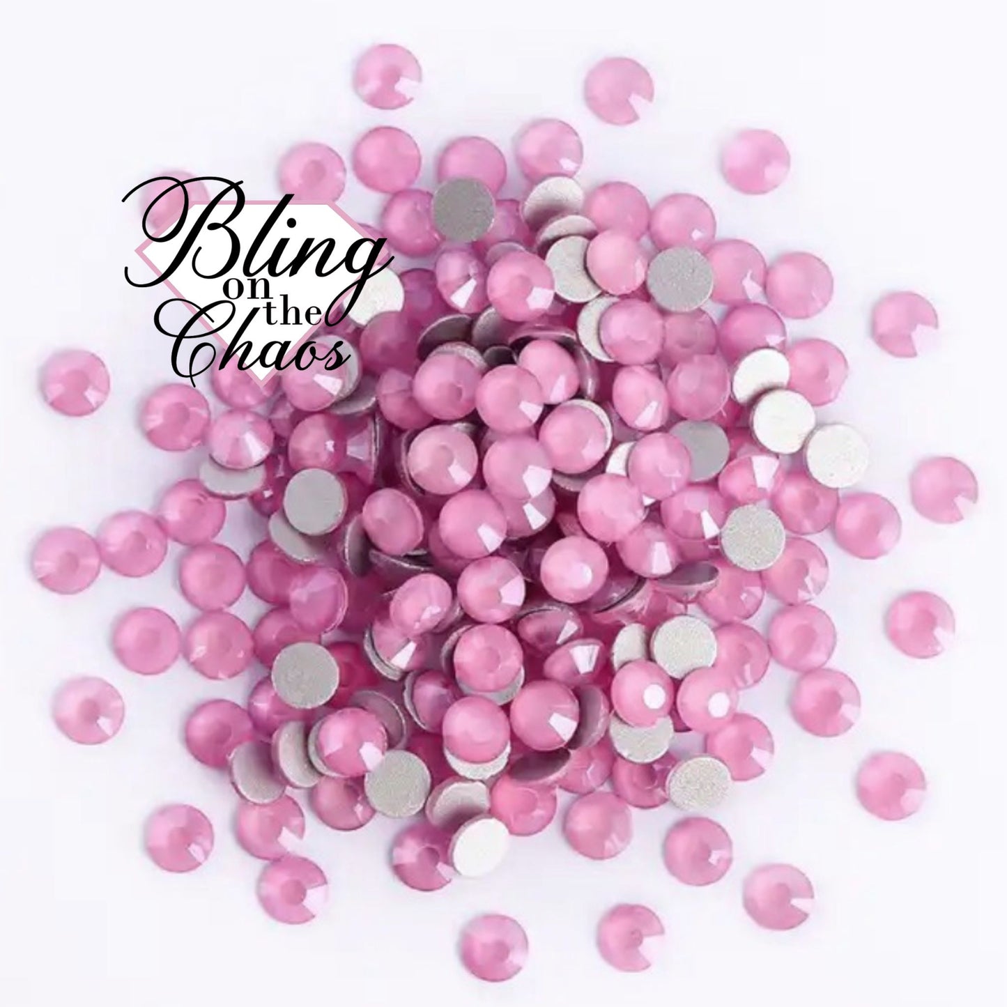 Rose Mocha Rhinestone-Glass Rhinestones-Bling on the Chaos