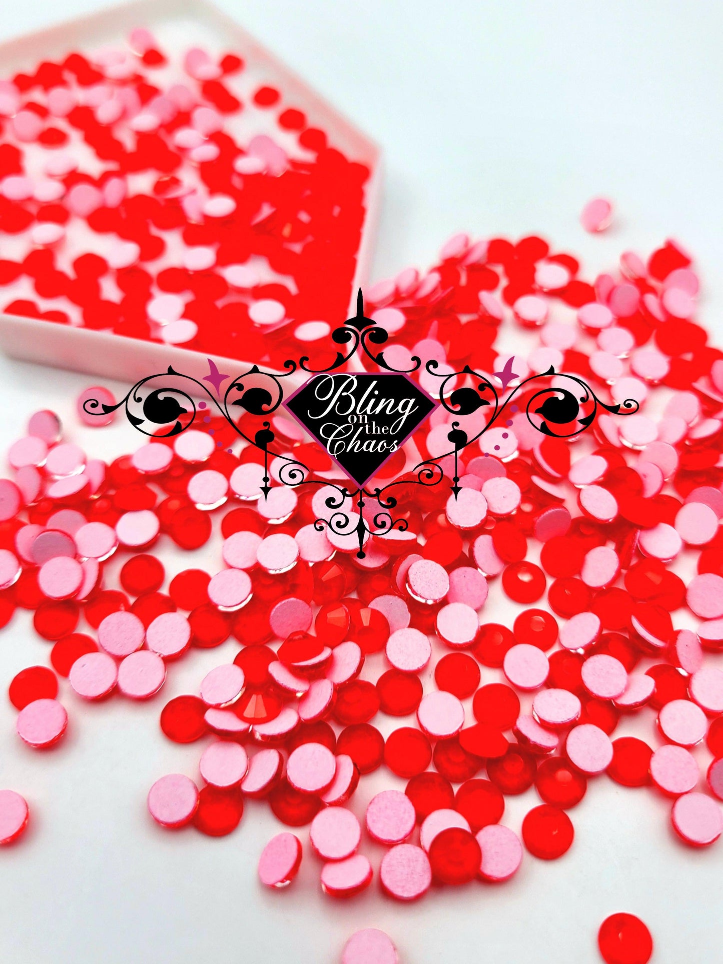 Siam Neon Rhinestone-Glass Rhinestones-Bling on the Chaos