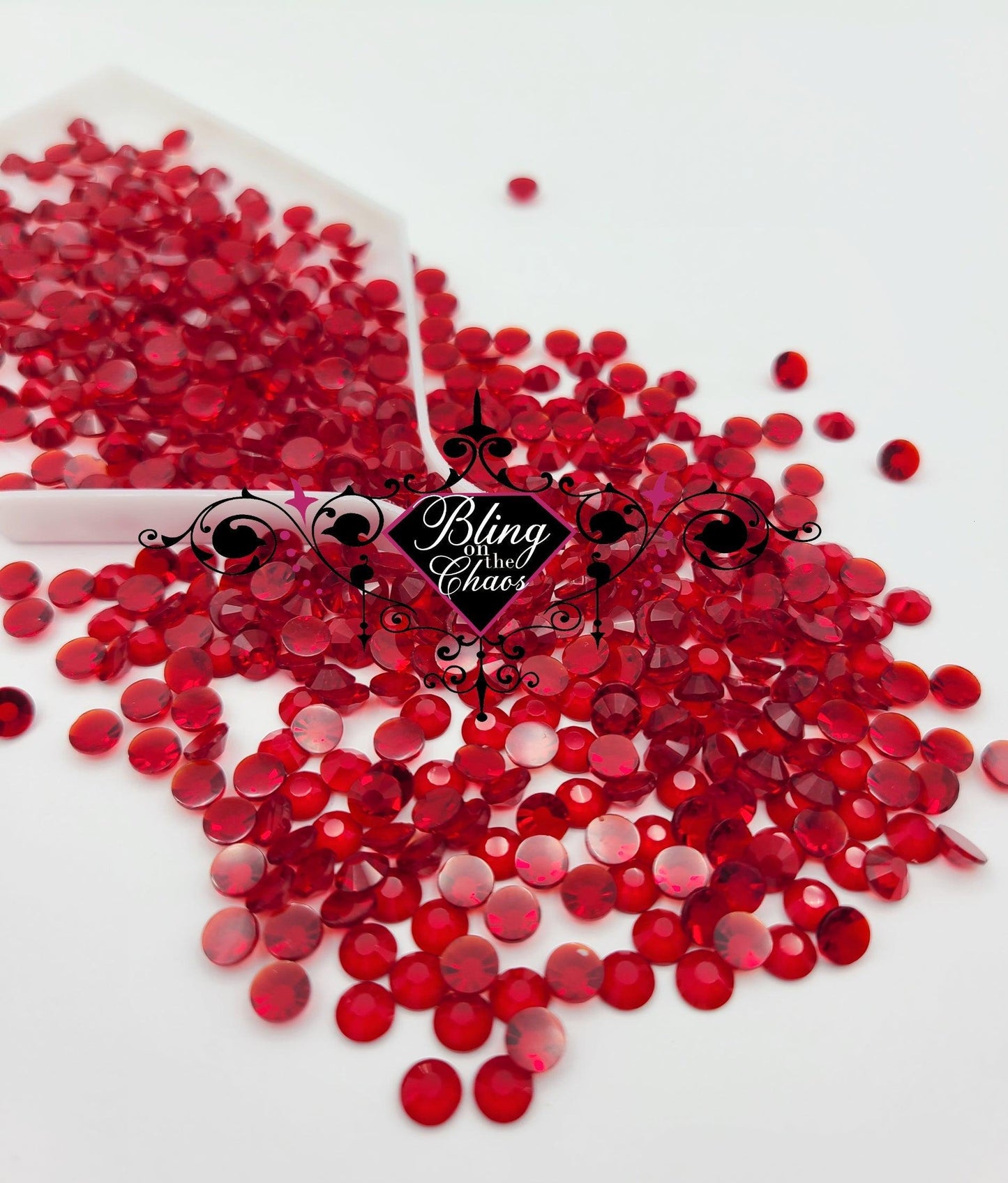 Siam Transparent Rhinestone-Glass Rhinestones-Bling on the Chaos