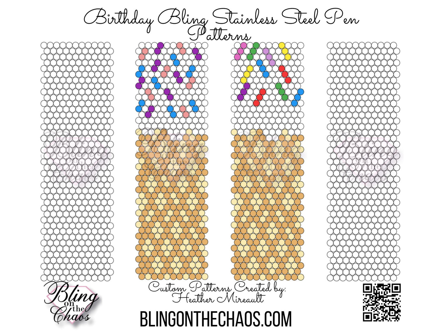 Stainless Steel Bling Pen & Accessories-Rhinestones & Flatbacks-Bling on the Chaos