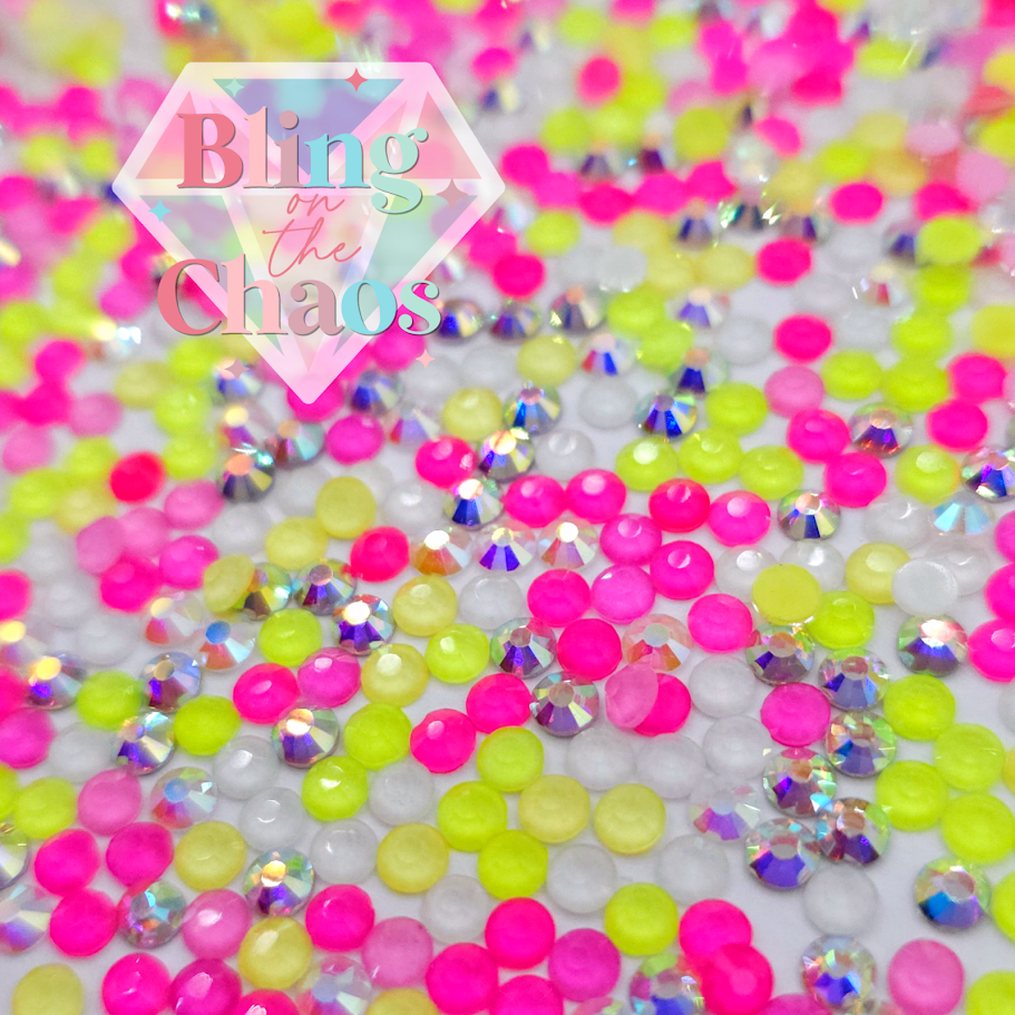 Sunkissed Sparkle Ombre Kit-Glass Rhinestones-Bling on the Chaos