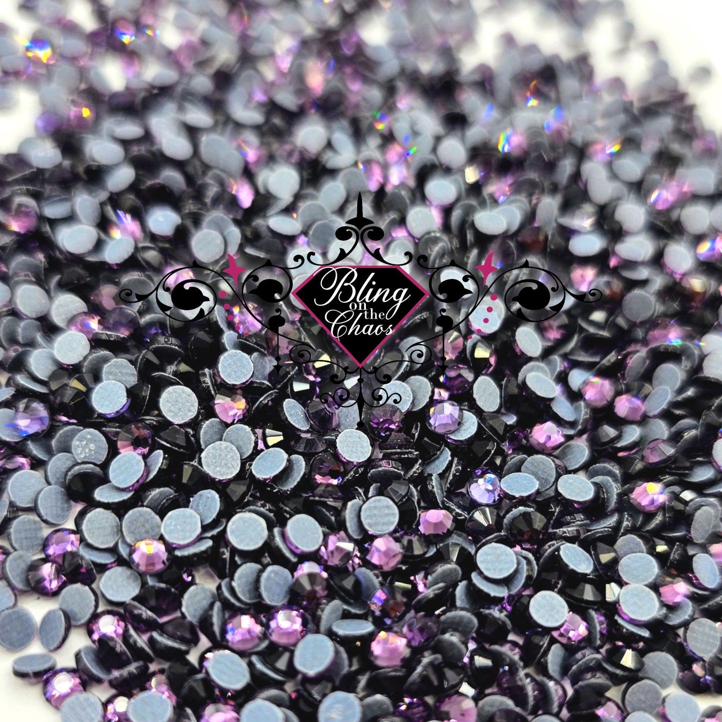 Tanzanite Hotfix Rhinestones-Bling on the Chaos