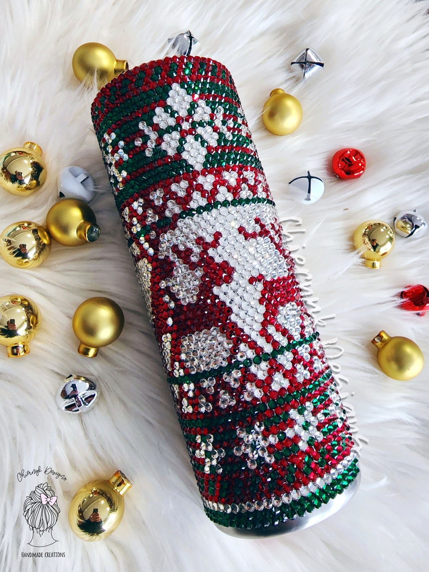 Ugly Sweater Naughty List SS20 Honeycomb Pattern-Template-Bling on the Chaos