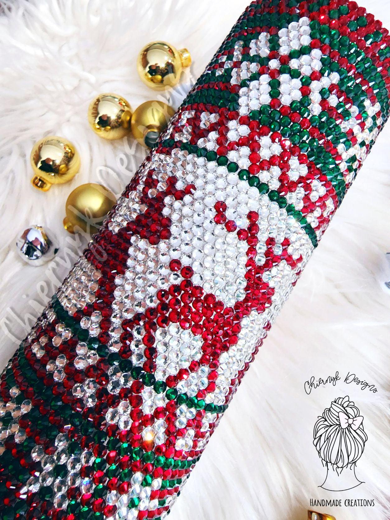 Ugly Sweater Nice List SS20 Honeycomb Pattern-Template-Bling on the Chaos