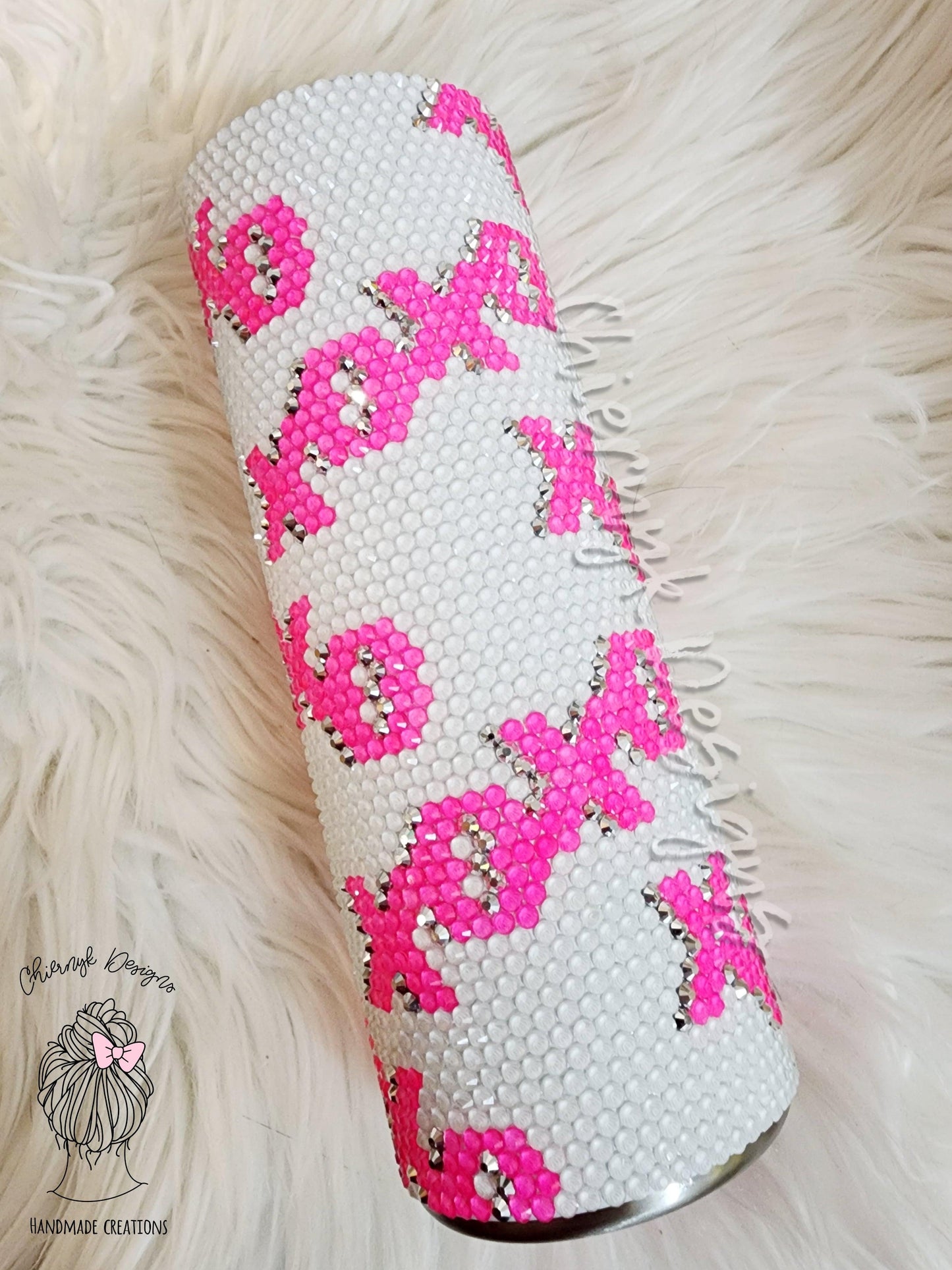 XOXO Honeycomb 20oz SS16 Pattern-Template-Bling on the Chaos