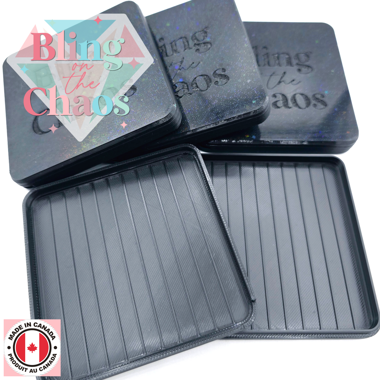 BOTC Black Mini Travel Trays
