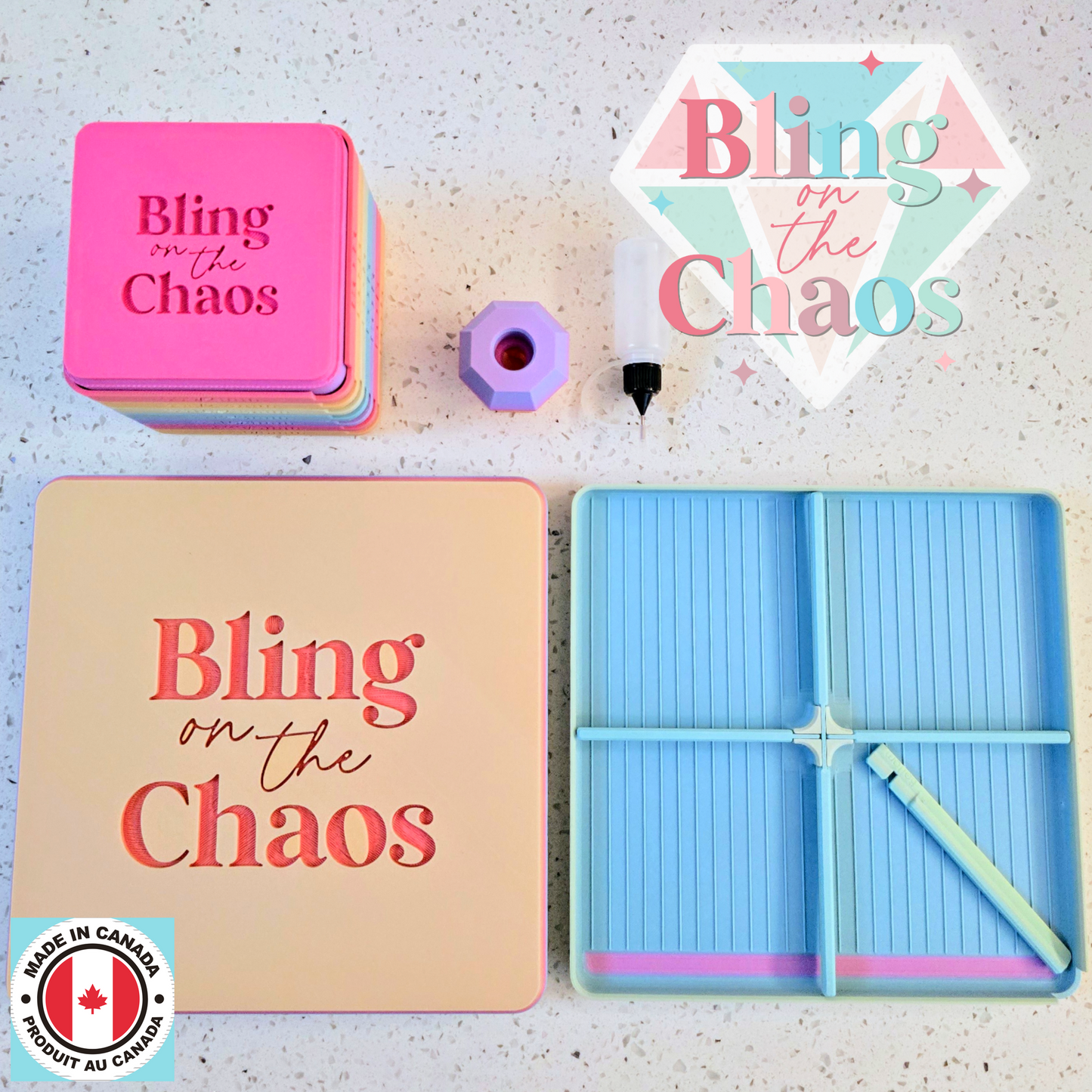 BOTC Signature Rainbow Deluxe Tray 3 Piece Set