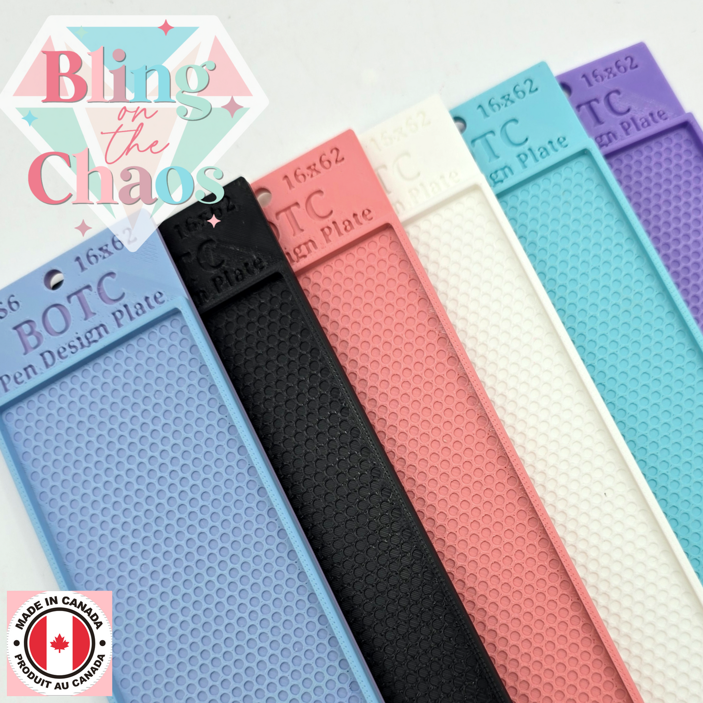 BOTC Stainless Pen SS6 Template Plate