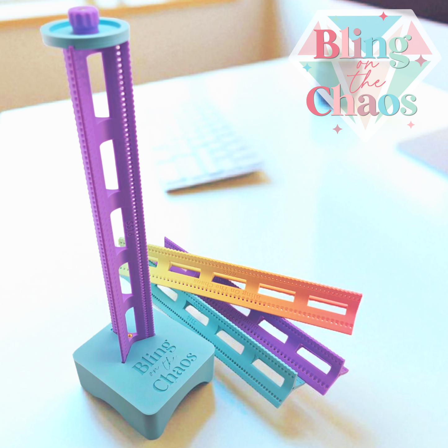 BOTC Rhinestone Ruler/Cradle