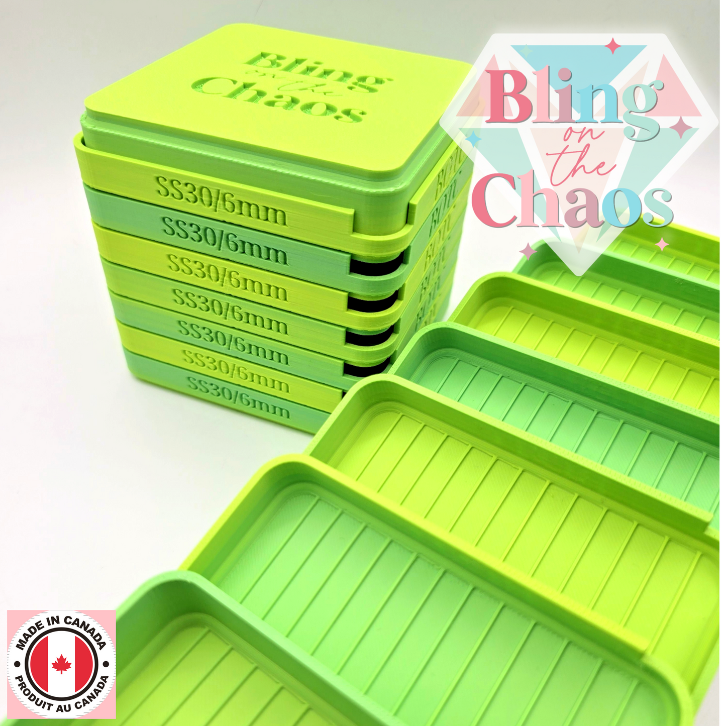 BOTC Lime Ombre SS30 "Wifey Special" Tray Set