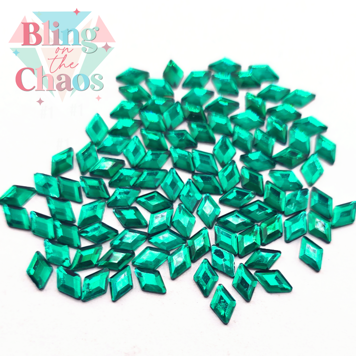 Peacock Rhombus Shape