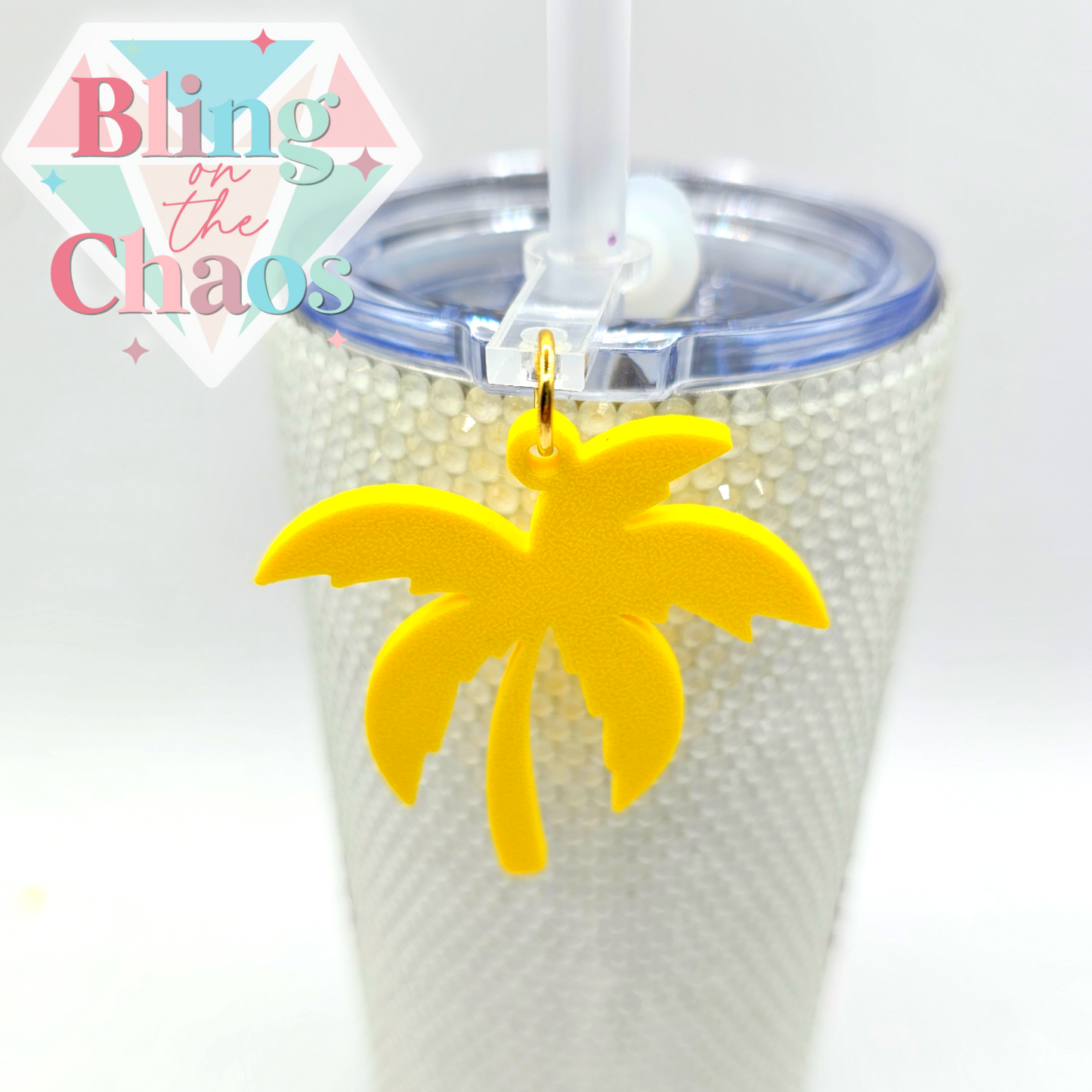 Palm Tree Straw Swinger-Bling on the Chaos