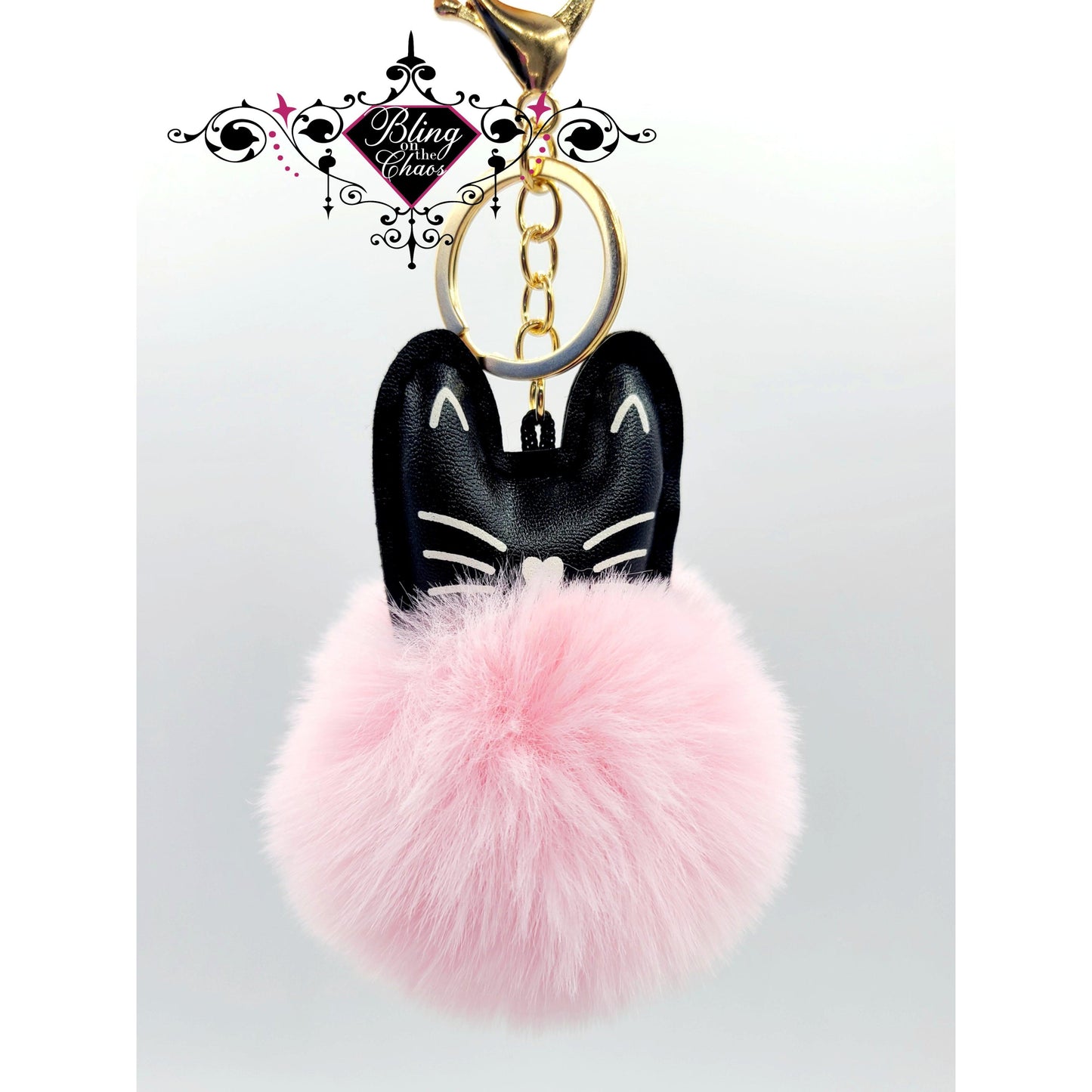 Cat 3" Pom Pom-Bling on the Chaos