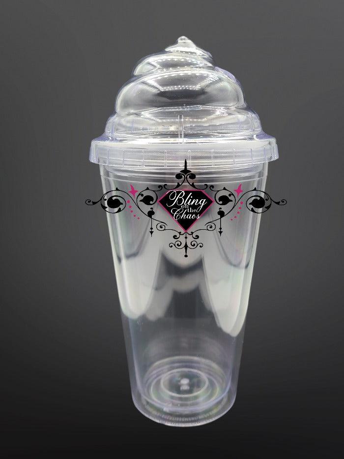 Double Walled Swirl Lid Tumbler-Bling on the Chaos