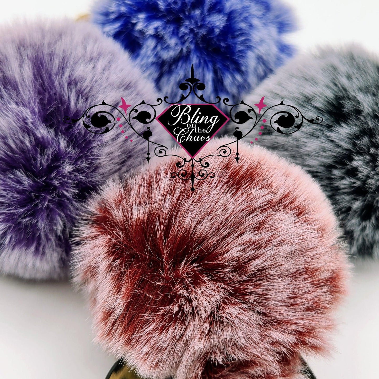 Leopard Bunny Ears 3" Pom Pom-Bling on the Chaos