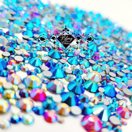 Beadsland 1440 Pieces Flat Back Crystal Rhinestones Comoros