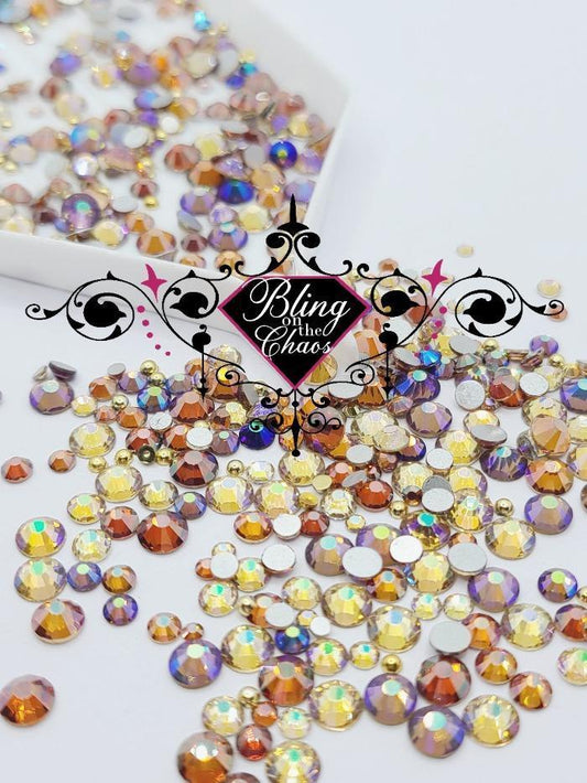Autumn Aurora Rhinestone - Specialty Collection-Glass Rhinestones-Bling on the Chaos