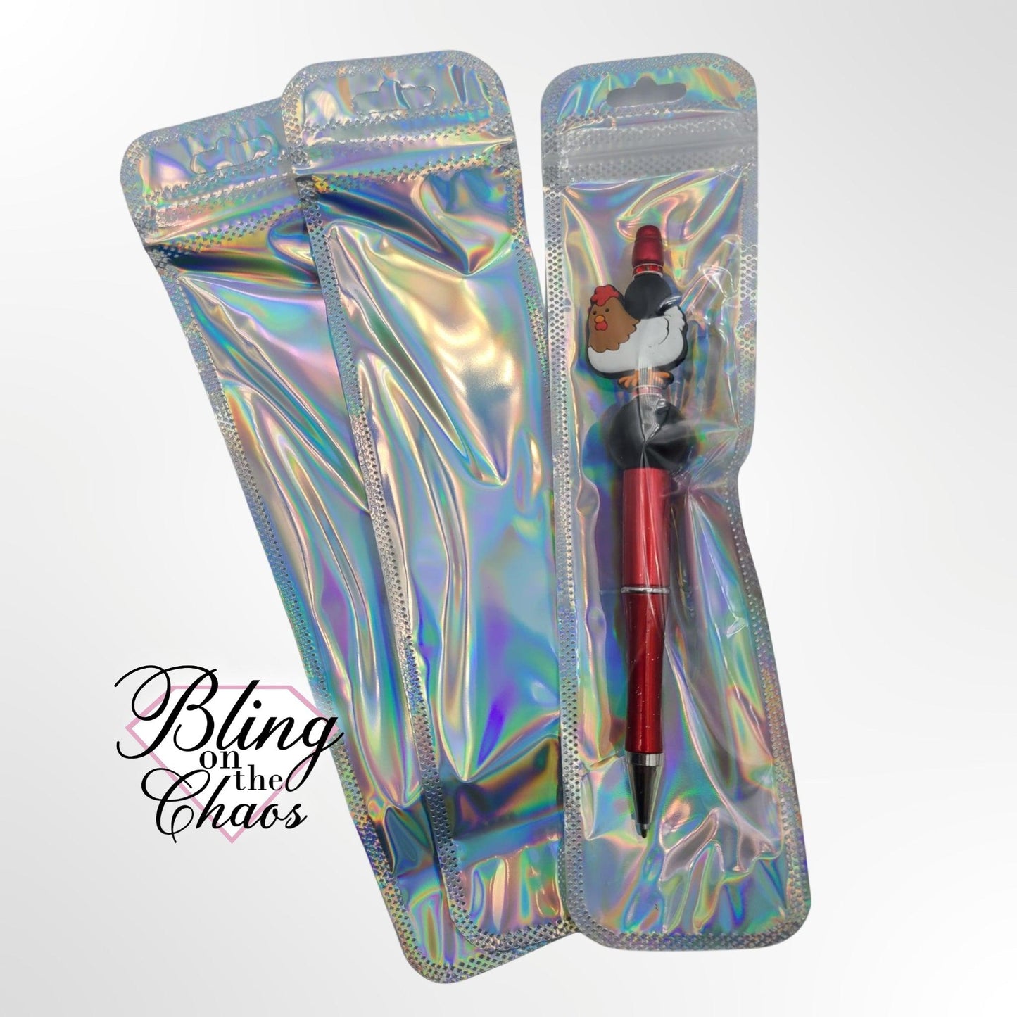 Stylo Bling et accessoires en acier inoxydable