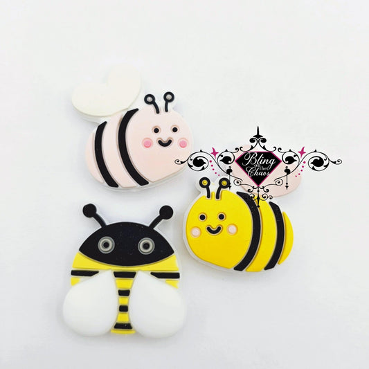 Bees Silicone Bead-Bling on the Chaos