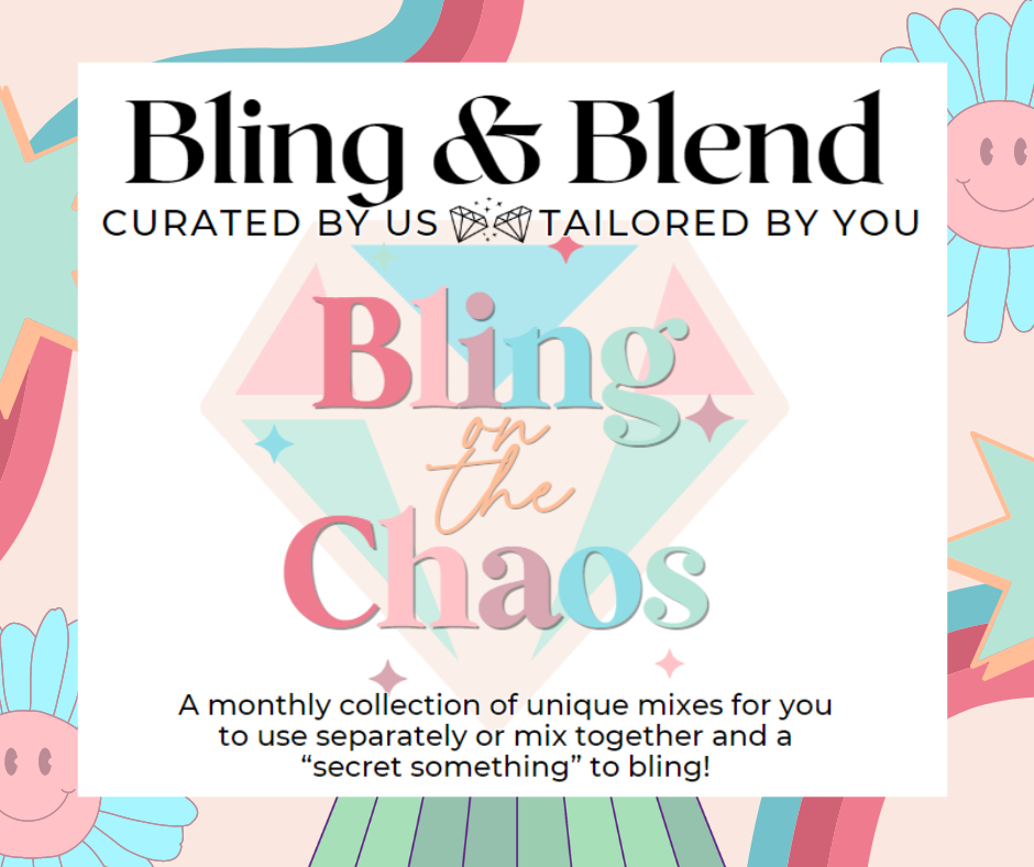 Bling & Blend Mystery Box-Glass Rhinestones-Bling on the Chaos