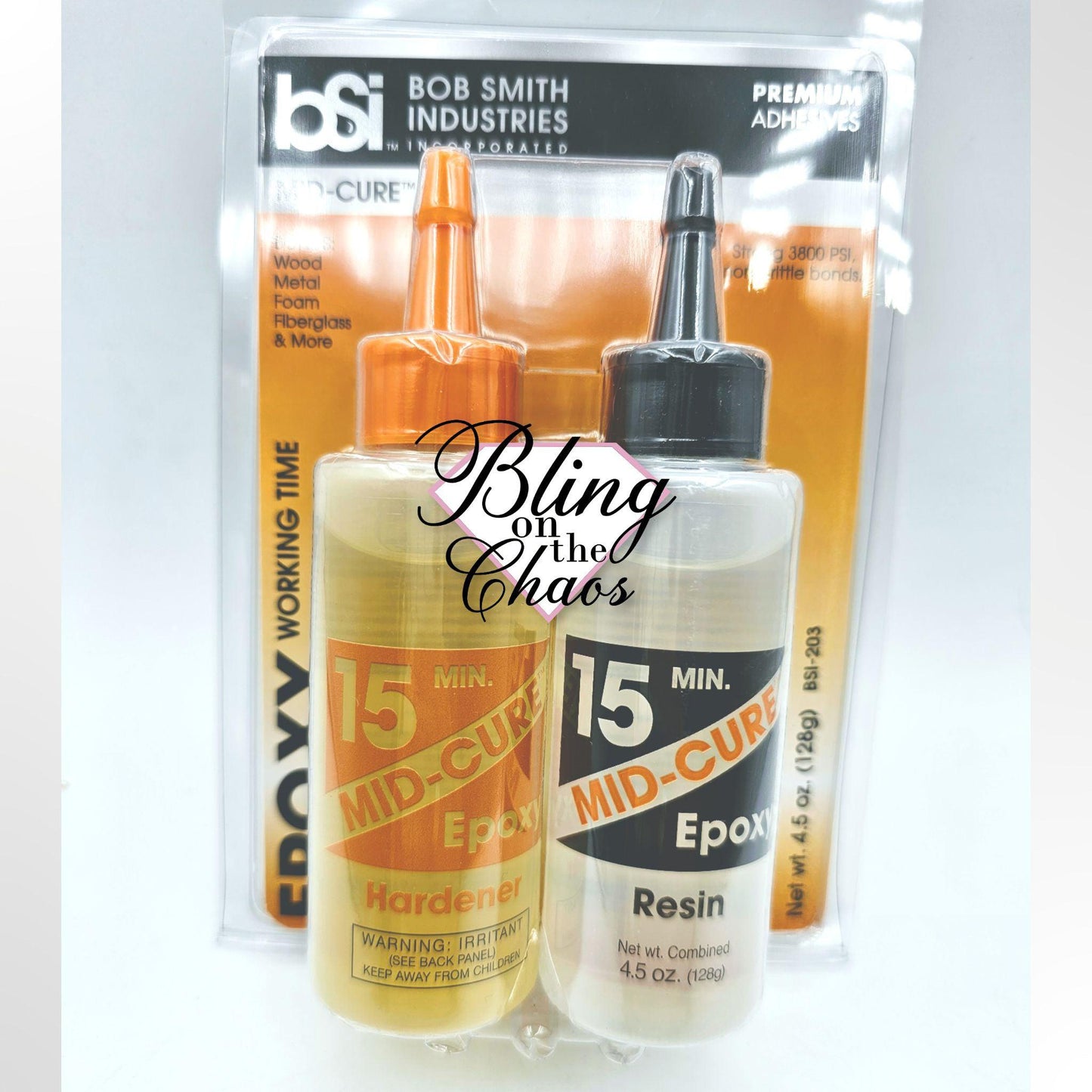 Bob Smith Industries 15-Minute Cure Epoxy-Adhesives-Bling on the Chaos