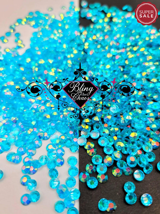 Pre-Order Bulk Transparent Resin Rhinestone-Jelly Resin Rhinestones-Bling on the Chaos