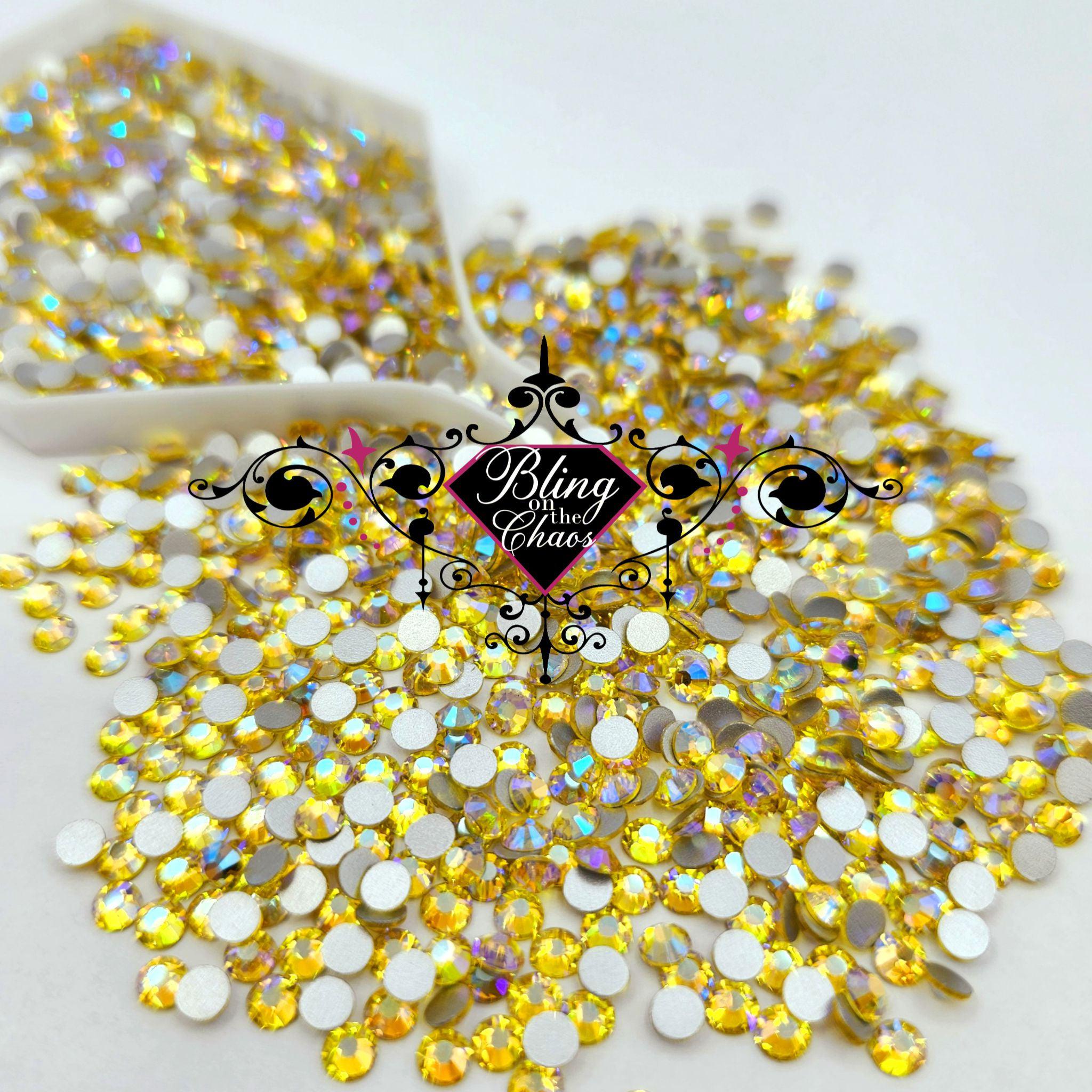 Glass Rhinestones - AB Coated – Bling on the Chaos