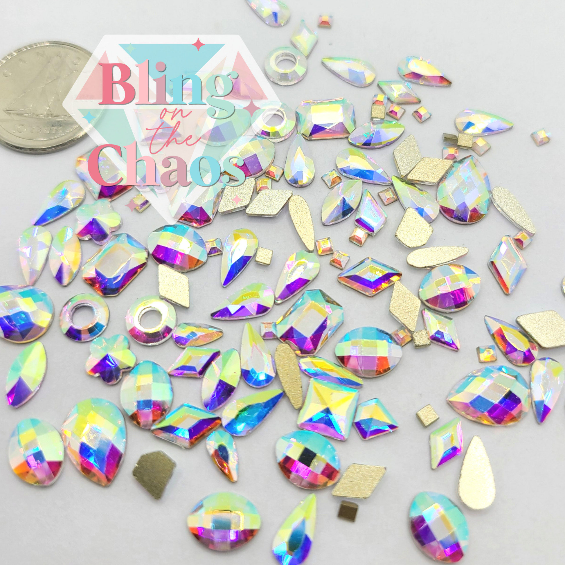 Crystal AB Assorted Shapes-Bling on the Chaos