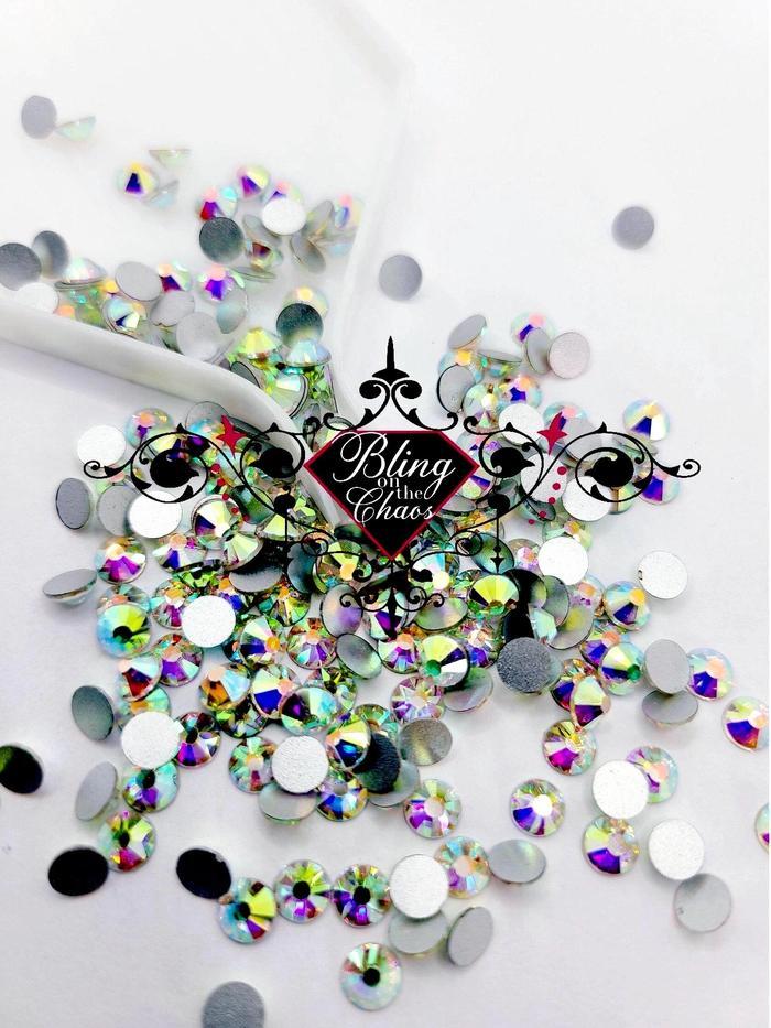 Crystal AB Silver Back Rhinestone – Bling on the Chaos