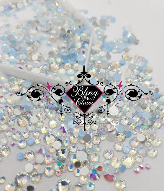 Elsa - Princess Collection-Glass Rhinestones-Bling on the Chaos