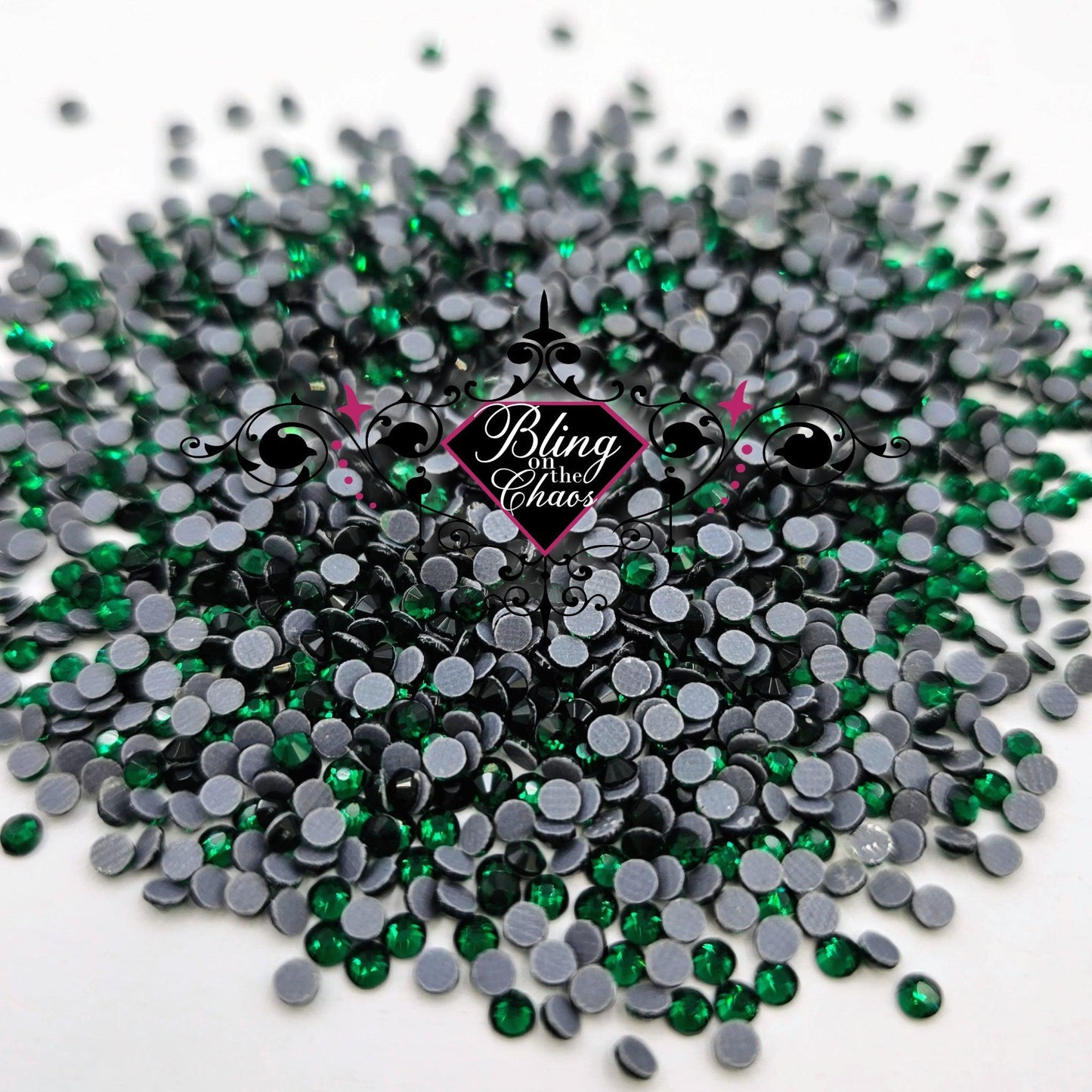Emerald Hotfix Rhinestones-Bling on the Chaos
