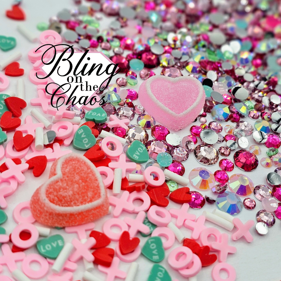 Galentine's Day Keychain Bundle-Bling on the Chaos