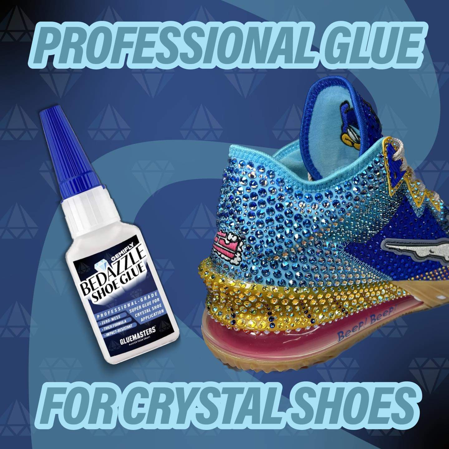 Gemifly Bedazzle Shoe Glue-Adhesives-Bling on the Chaos