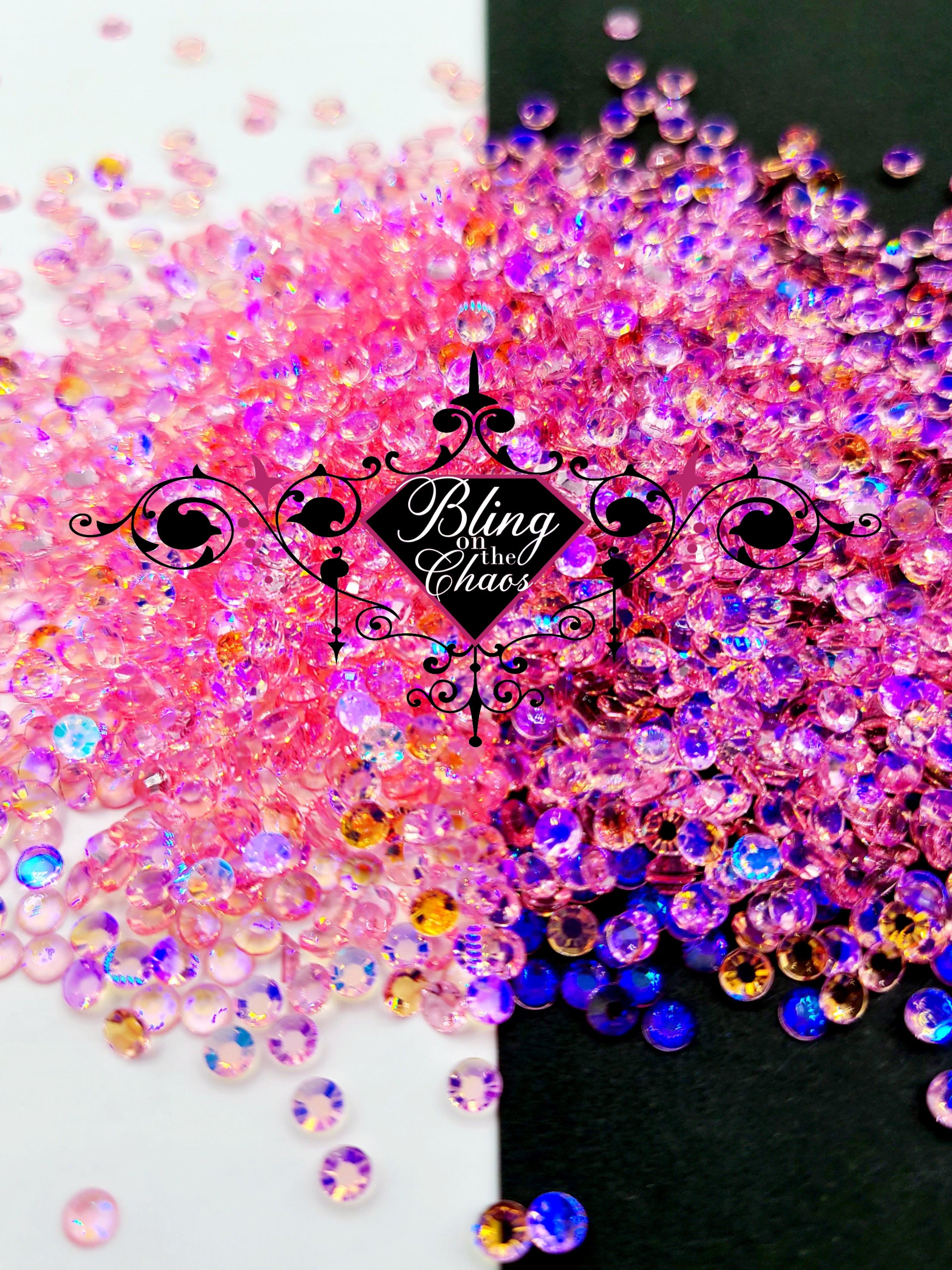 Light Rose Aurora Resin Rhinestone – Bling on the Chaos