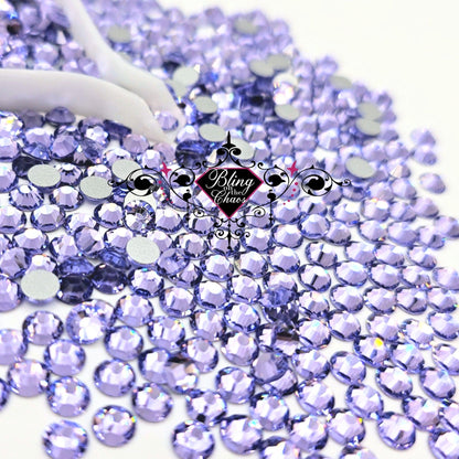 Light Violet Rhinestone-Glass Rhinestones-Bling on the Chaos