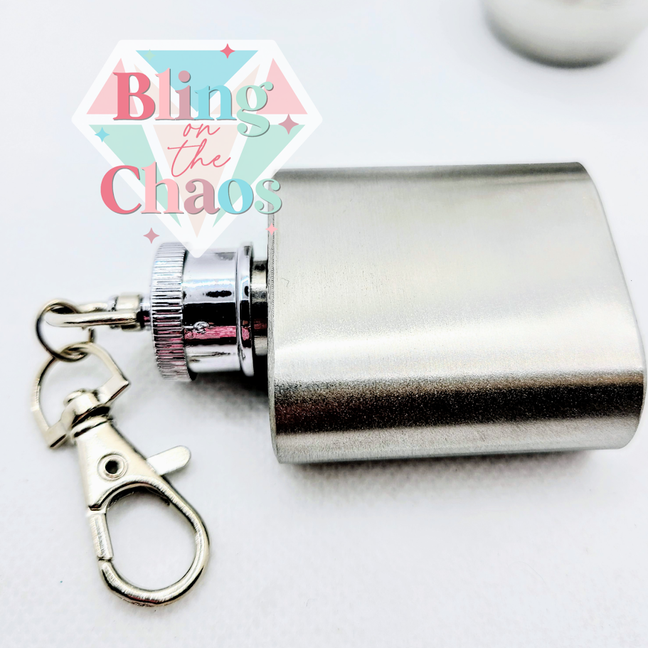 Mini 1oz Flask-Bling on the Chaos